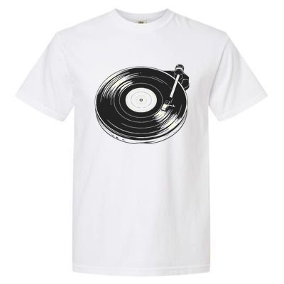 Vinyl Disc Lp Record Vinyl Garment-Dyed Heavyweight T-Shirt