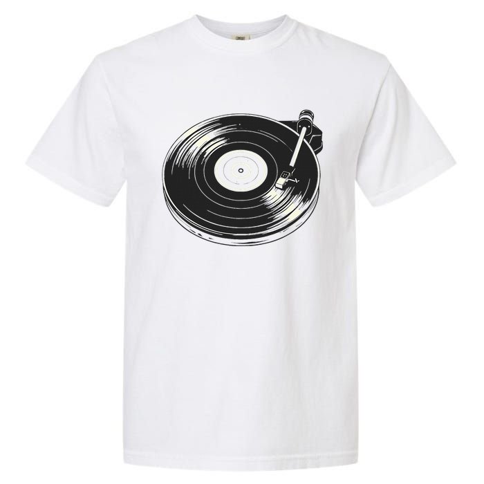 Vinyl Disc Lp Record Vinyl Garment-Dyed Heavyweight T-Shirt