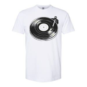 Vinyl Disc Lp Record Vinyl Softstyle CVC T-Shirt