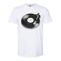 Vinyl Disc Lp Record Vinyl Softstyle CVC T-Shirt