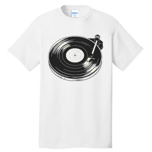 Vinyl Disc Lp Record Vinyl Tall T-Shirt