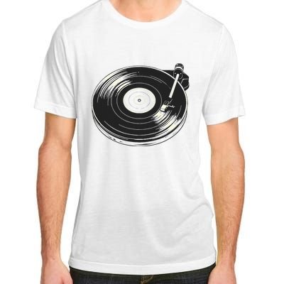 Vinyl Disc Lp Record Vinyl Adult ChromaSoft Performance T-Shirt