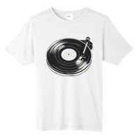 Vinyl Disc Lp Record Vinyl Tall Fusion ChromaSoft Performance T-Shirt