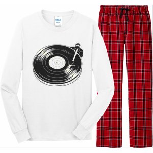 Vinyl Disc Lp Record Vinyl Long Sleeve Pajama Set