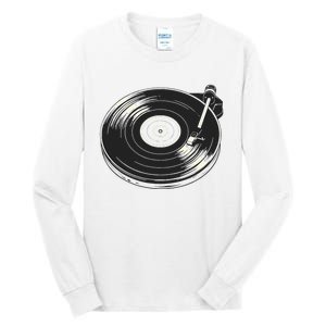 Vinyl Disc Lp Record Vinyl Tall Long Sleeve T-Shirt