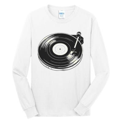 Vinyl Disc Lp Record Vinyl Tall Long Sleeve T-Shirt