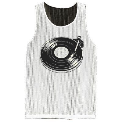 Vinyl Disc Lp Record Vinyl Mesh Reversible Basketball Jersey Tank