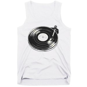 Vinyl Disc Lp Record Vinyl Tank Top