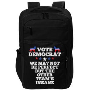 Vote Democragift Liberals Vote Blue Save Democracy Gift Impact Tech Backpack