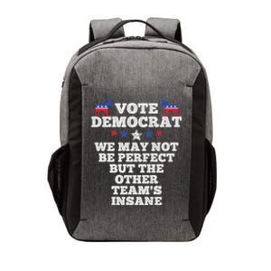 Vote Democragift Liberals Vote Blue Save Democracy Gift Vector Backpack