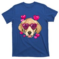 Valentines Day Labrador Retriever Heart Couples Dog Lover Gift T-Shirt