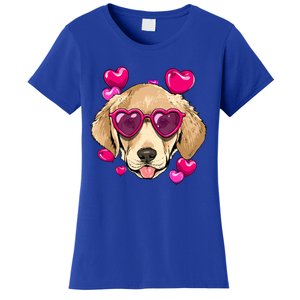 Valentines Day Labrador Retriever Heart Couples Dog Lover Gift Women's T-Shirt