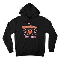 Valentines Day Lollipop Sucker For You Heart Candy Tall Hoodie