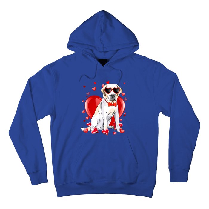 Valentines Day Labrador Retriever Gift Funny Dog Lover Gift Hoodie