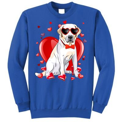 Valentines Day Labrador Retriever Gift Funny Dog Lover Gift Sweatshirt