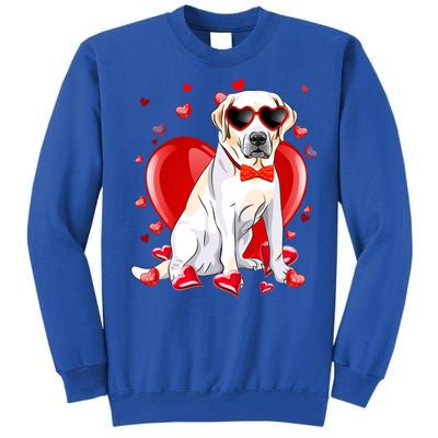 Valentines Day Labrador Retriever Gift Funny Dog Lover Gift Tall Sweatshirt