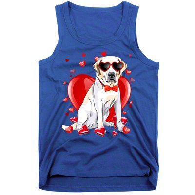 Valentines Day Labrador Retriever Gift Funny Dog Lover Gift Tank Top