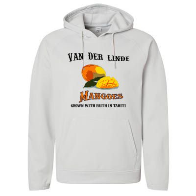 Van Der Linde Mangoes Grow With Faith Funny Gamer Rdr2 Performance Fleece Hoodie