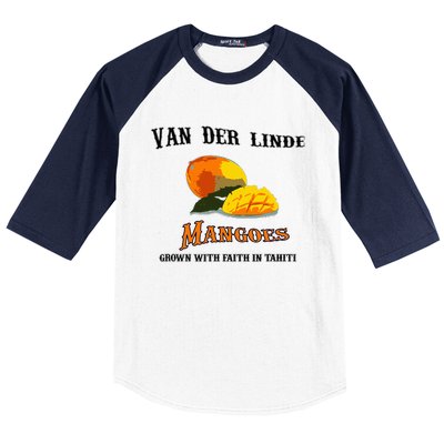 Van Der Linde Mangoes Grow With Faith Funny Gamer Rdr2 Baseball Sleeve Shirt