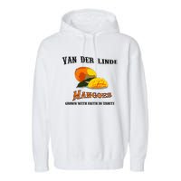 Van Der Linde Mangoes Grow With Faith Funny Gamer Rdr2 Garment-Dyed Fleece Hoodie