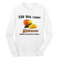 Van Der Linde Mangoes Grow With Faith Funny Gamer Rdr2 Long Sleeve Shirt