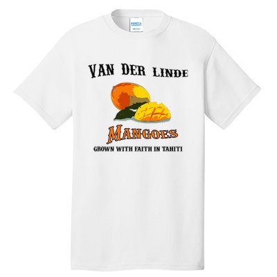 Van Der Linde Mangoes Grow With Faith Funny Gamer Rdr2 Tall T-Shirt