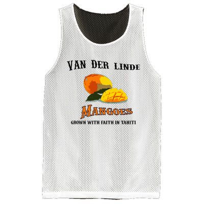 Van Der Linde Mangoes Grow With Faith Funny Gamer Rdr2 Mesh Reversible Basketball Jersey Tank