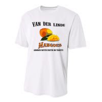 Van Der Linde Mangoes Grow With Faith Funny Gamer Rdr2 Performance Sprint T-Shirt