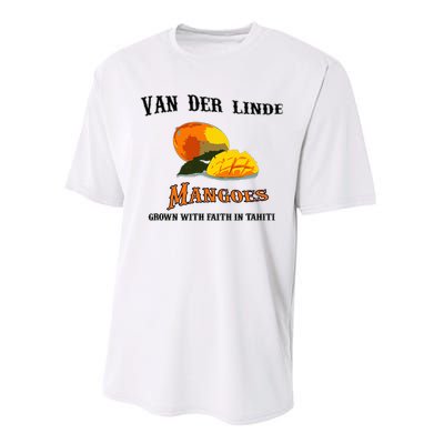 Van Der Linde Mangoes Grow With Faith Funny Gamer Rdr2 Performance Sprint T-Shirt