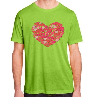 Valentines Day Love Heart Candy Lover: Valentine Candy Heart Gift Adult ChromaSoft Performance T-Shirt