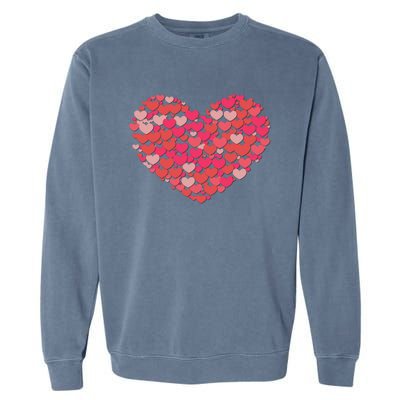 Valentines Day Love Heart Candy Lover: Valentine Candy Heart Gift Garment-Dyed Sweatshirt