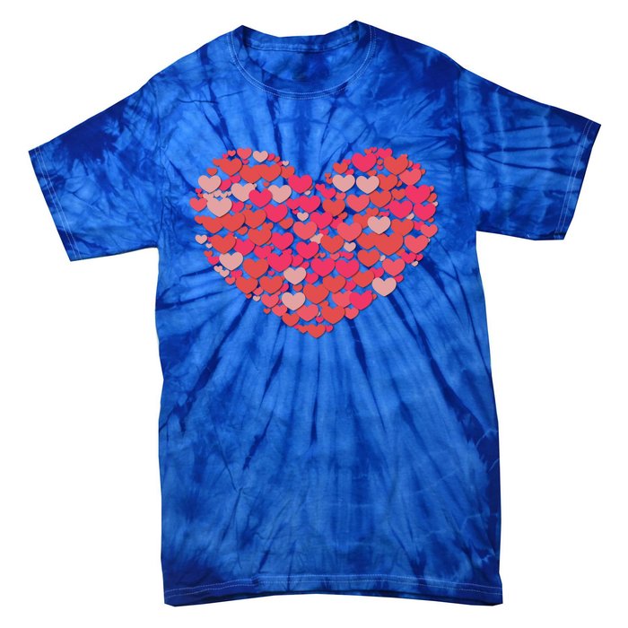 Valentines Day Love Heart Candy Lover: Valentine Candy Heart Gift Tie-Dye T-Shirt