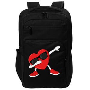 Valentines Day Meaningful Gift Dabbing Heart Happy Valentine Day Gift Impact Tech Backpack