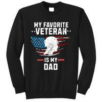 Veterans Day My Favorite Veteran Is My Dad Kids Sweatshirt