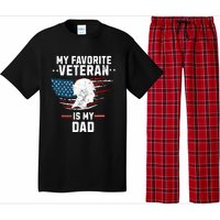 Veterans Day My Favorite Veteran Is My Dad Kids Pajama Set