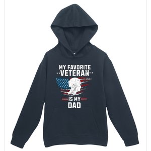 Veterans Day My Favorite Veteran Is My Dad Kids Urban Pullover Hoodie