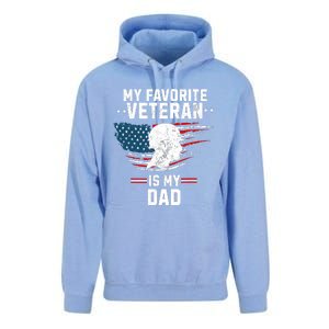 Veterans Day My Favorite Veteran Is My Dad Kids Unisex Surf Hoodie