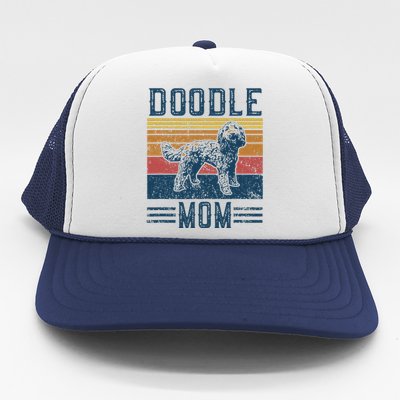 Vintage Doodle Mom Mother Aussie Doodle & Goldendoodle Trucker Hat