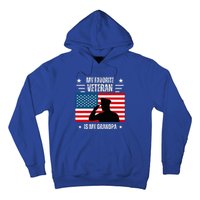 Veterans Day Military My Favorite Veteran Is My Grandpa Hoodie