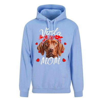 Vizsla Dog Mom Vizsla Mom Puppy Funny Mothers Day Unisex Surf Hoodie