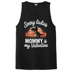 ValentineS Day Mommy Saurus Valentine Cute Gift PosiCharge Competitor Tank