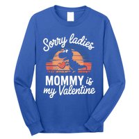 ValentineS Day Mommy Saurus Valentine Cute Gift Long Sleeve Shirt