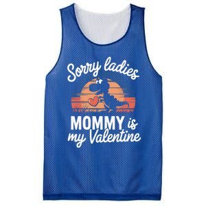 ValentineS Day Mommy Saurus Valentine Cute Gift Mesh Reversible Basketball Jersey Tank