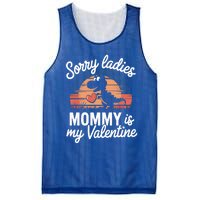 ValentineS Day Mommy Saurus Valentine Cute Gift Mesh Reversible Basketball Jersey Tank