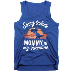 ValentineS Day Mommy Saurus Valentine Cute Gift Tank Top