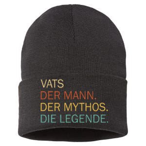 Vats Der Mann Der Mythos Die Legende Sustainable Knit Beanie