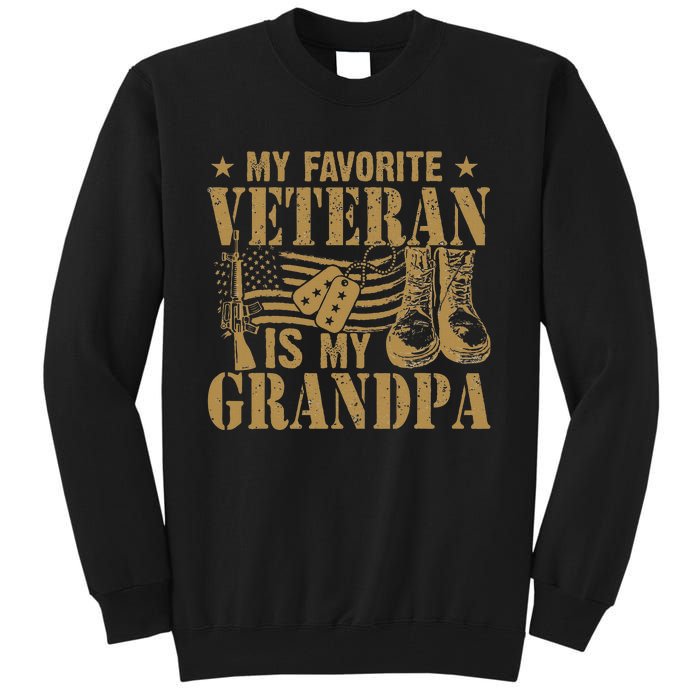 Veterans Day my favorite veteran is my grandpa  Tall Sweatshirt