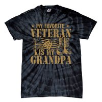 Veterans Day my favorite veteran is my grandpa  Tie-Dye T-Shirt