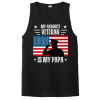 Veterans Day Military My Favorite Veteran Is My Papa  PosiCharge Competitor Tank