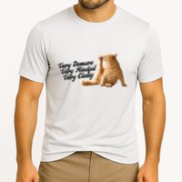 Very Demure Mindful Classy Meme Funny Cat Cooling Performance Crew T-Shirt